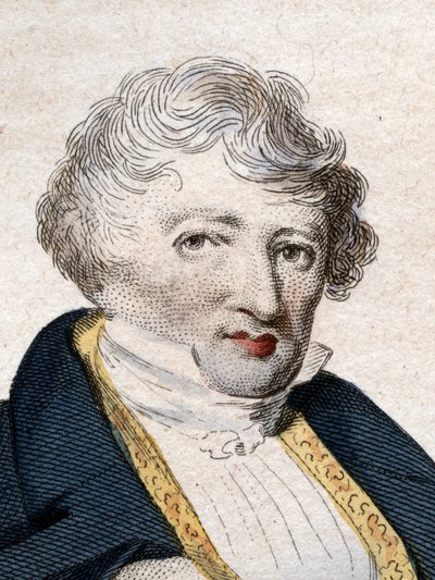 Portrait of Georges Cuvier by French School