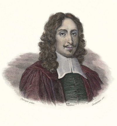 Portrait of Jean de Rotrou (1609 - 1650), French poet and playwright in Portraits of Useful Men by French School