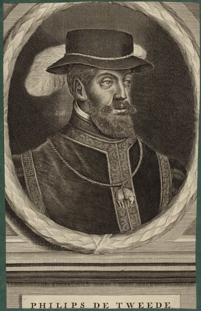 Portrait of King Philip II of Spain by French School