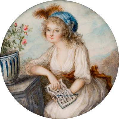 Portrait of Lady Lucy Byng 1st Countess of Bradford by French School