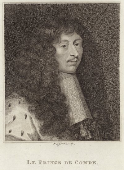 Portrait of Louis de Bourbon, Prince of Conde by French School