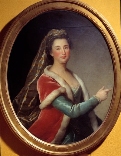 Portrait of Marie Desmares La Champmesle by French School