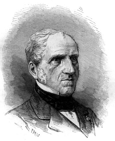 Portrait of Michel Charles, French mathematician by French School