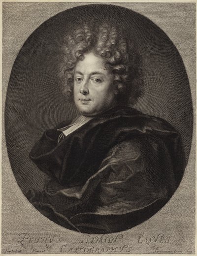 Portrait of Petrus Simon by French School