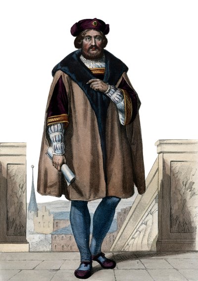 Portrait of Pierre de Ronsard by French School