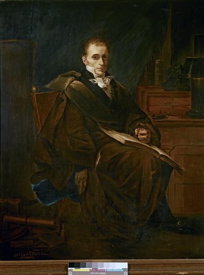 Portrait of René-Théophile-Hyacinthe Laennec by French School