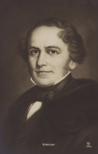 Portrait of Rodolphe Kreutzer by French School
