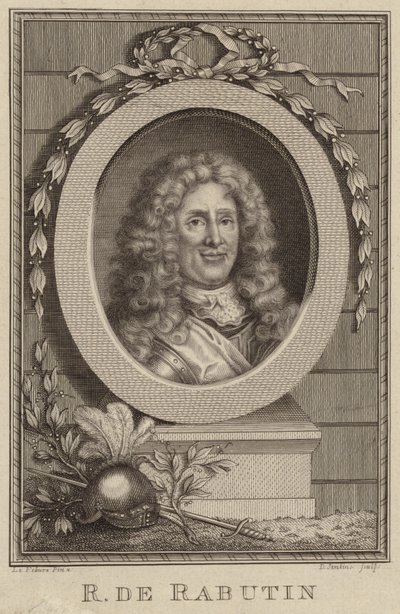 Portrait of Roger de Rabutin, Comte de Bussy by French School