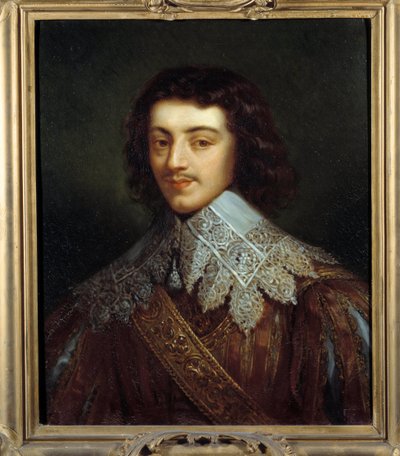 Portrait of the Marquis de Cinq Mars (Henri Coiffier de Ruze) by French School