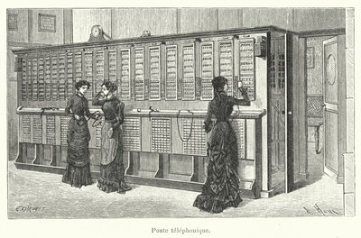 Telephone Station by French School
