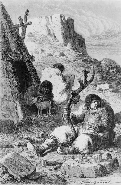 Prehistoric artists, from L
