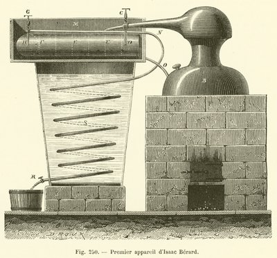 First Apparatus of Isaac Berard by French School