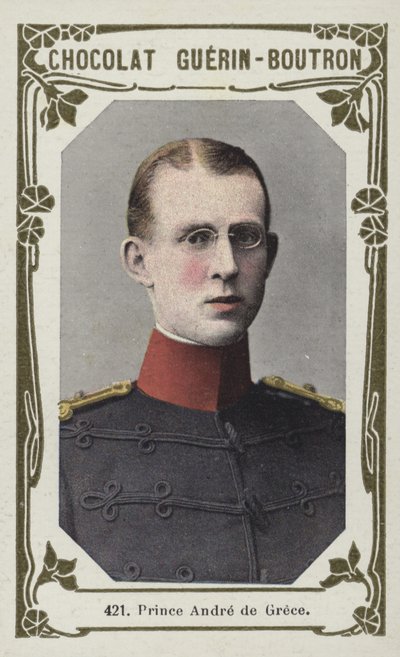 Prince Andrew of Greece by French School