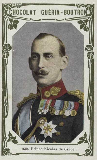 Prince Nicholas of Greece by French School