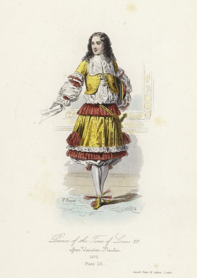 Prince of the time of Louis XIV of France by French School