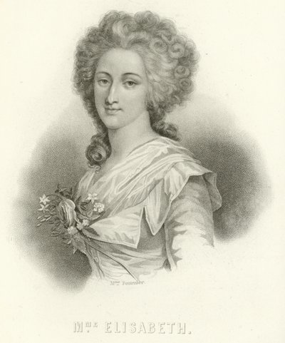 Princess Elisabeth of France by French School