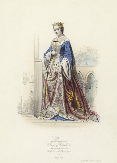 Princess of the Reign of Charles VI of France by French School