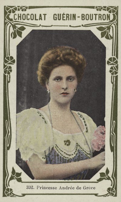 Princess Andrew of Greece by French School