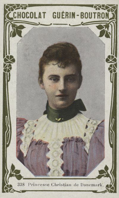 Princess Christian of Denmark by French School