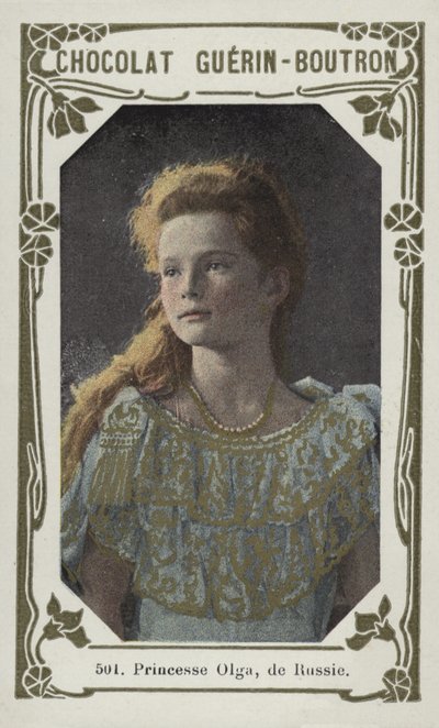 Princess Olga of Russia by French School
