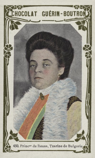 Princess of Reuss, Tsarina of Bulgaria by French School