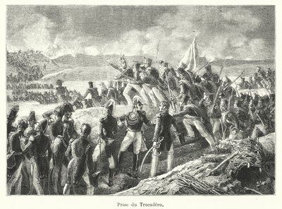 Capture of the Trocadero by French School
