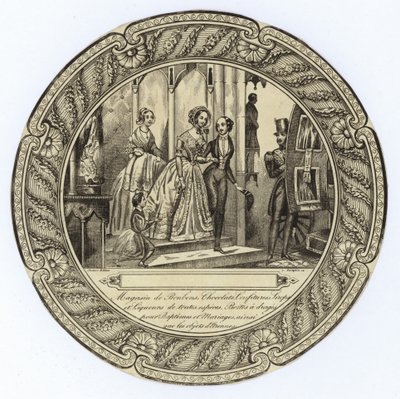 Product Label for a French Sweetshop by French School