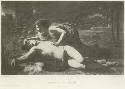 Pyramus and Thisbe by French School