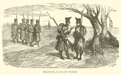 Relieving Guard in Poland by French School