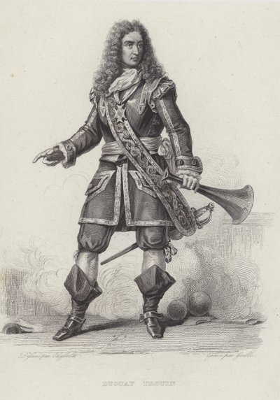 Rene Duguay-Trouin, French corsair by French School