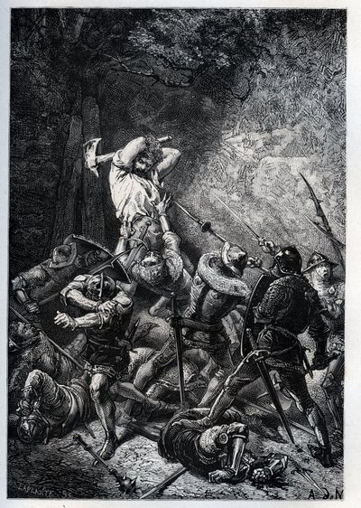 Representation of the Grand Ferre by French School