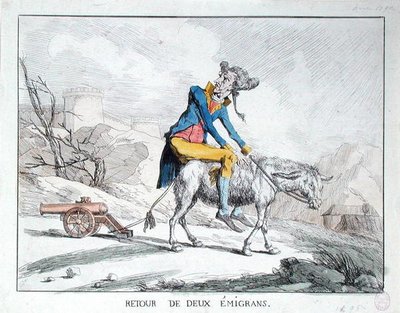 Return of Two Emigrants by French School