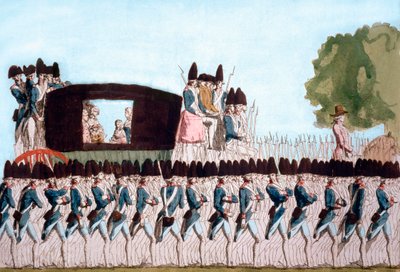 Return of the Royal Family to Paris on June 25 by French School