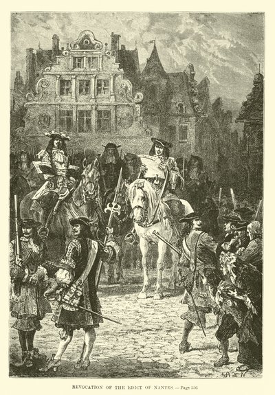 Revocation of the Edict of Nantes by French School