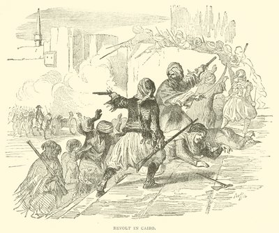 Revolt in Cairo by French School