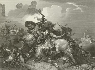 Richard I in Palestine by French School