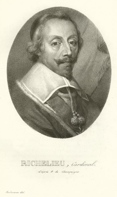 Richelieu, Cardinal by French School