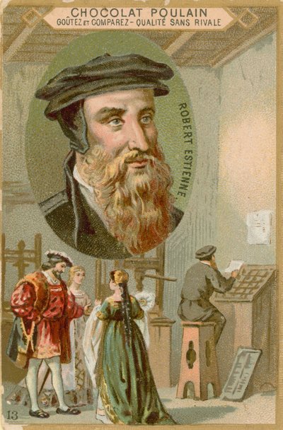 Robert Estienne by French School