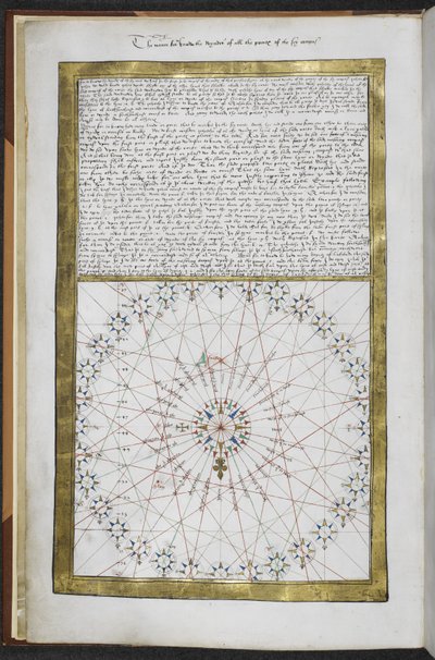 The Manner to Know the Winds of All the Points of the Sea Compass, from the 