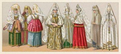 Russian Costume by French School