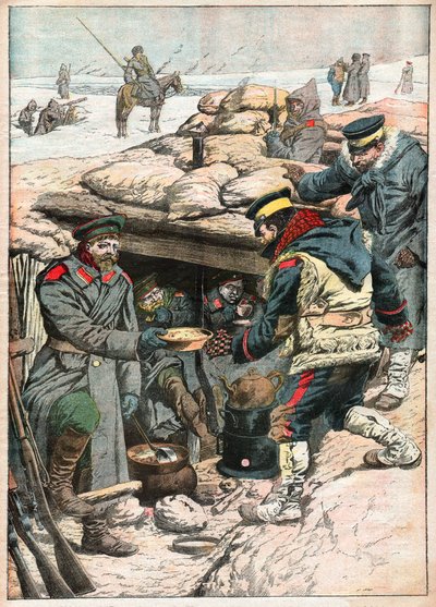 Russo-Japanese War by French School