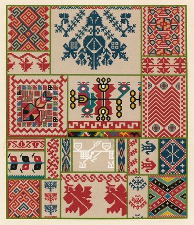Ruthenian Costume by French School
