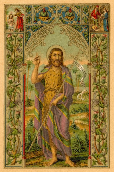 Saint John the Baptist by French School