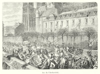 Sack of the Archbishopric by French School