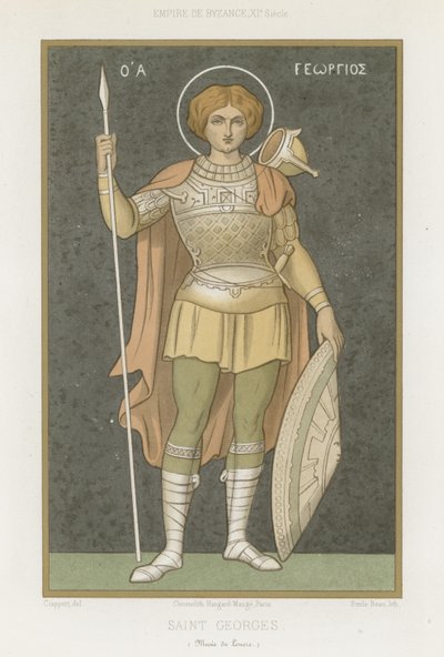 Saint George by French School