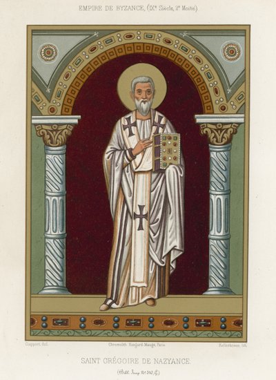 Saint Gregory of Nazianzus by French School