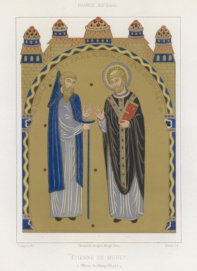 Saint Stephen of Muret by French School