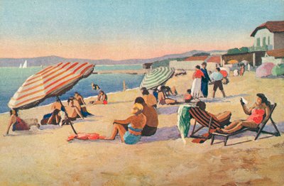 Saint Tropez: La plage de la bouillabaisse by French School