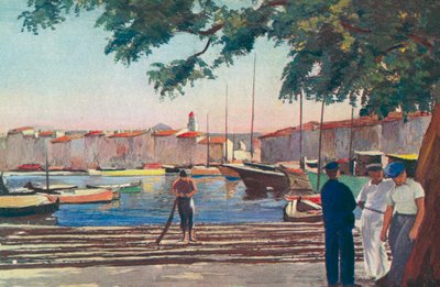 Saint Tropez: The Port by French School