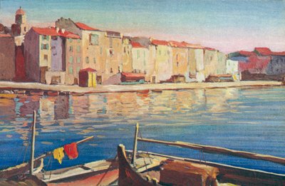 Saint Tropez: View on Quai Suffren by French School